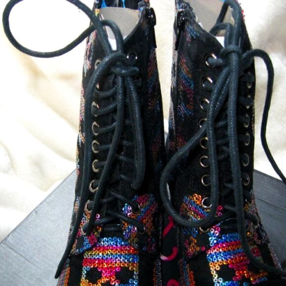 NIB Iron Fist Sugar Hiccup Combat Boot - Picture 6 of 9